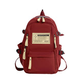 Red Stylish and Simple Backpack