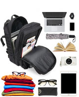 Black Outdoor sports backpack - Large capacity - Water-proof