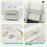 Handheld Makeup Organizer - Compact and Portable Cosmetic Storage Case - Black