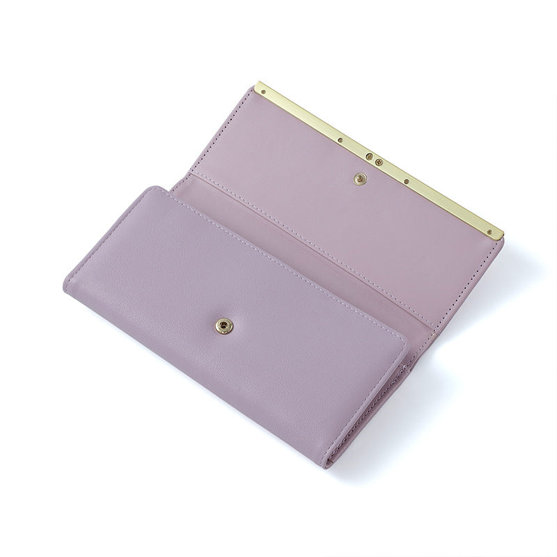 Elegant Womens Long Wallet - Green
