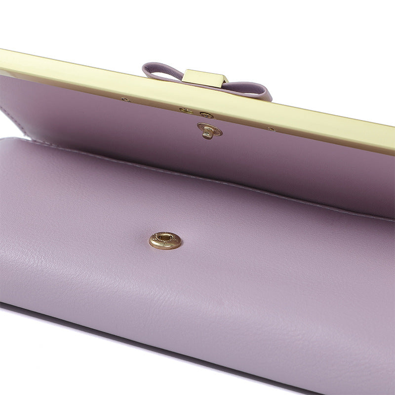 Elegant Womens Long Wallet - Green
