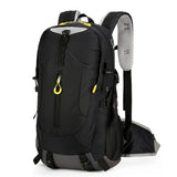 Lightweight 30L Hiking Backpack - Water-Resistant - Black