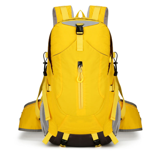 Lightweight 30L Hiking Backpack - Water-Resistant - Yellow