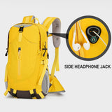 Lightweight 30L Hiking Backpack - Water-Resistant - Yellow