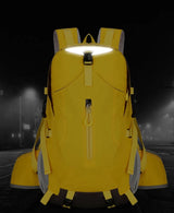 Lightweight 30L Hiking Backpack - Water-Resistant - Yellow