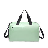 Men's Large Capacity Sports Duffel Bag with Wet/Dry Separation Pocket - Green
