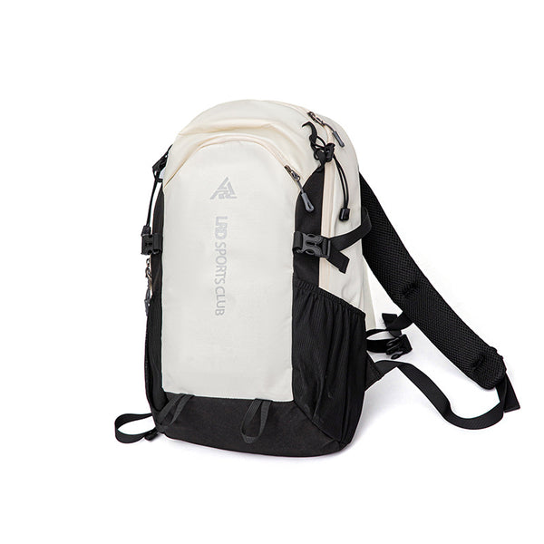 20L Lightweight Hiking Backpack for Camping, Travel, and Commuting - Black / White