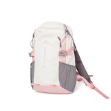 20L Lightweight Hiking Backpack for Camping, Travel, and Commuting - Pink/White