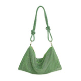 Elegant Evening Bag with Decorative Accents - Green